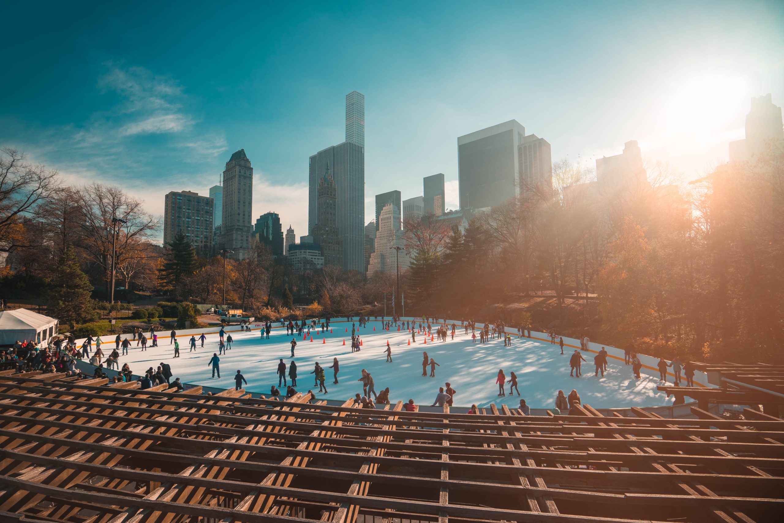 Ice Skating NYC Photo