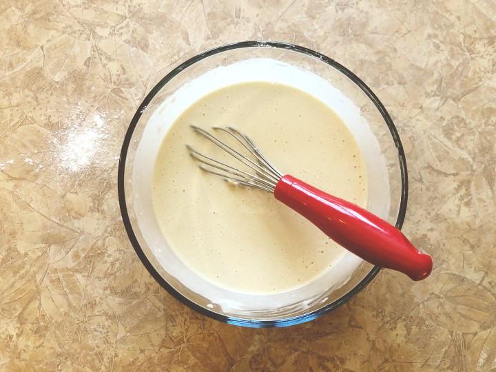 almond milk pancake batter