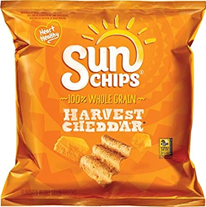 are cheddar sun chips gluten free